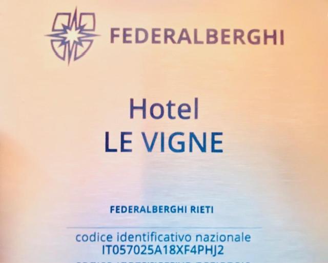 Hotel Le Vigne Contigliano ภายนอก รูปภาพ